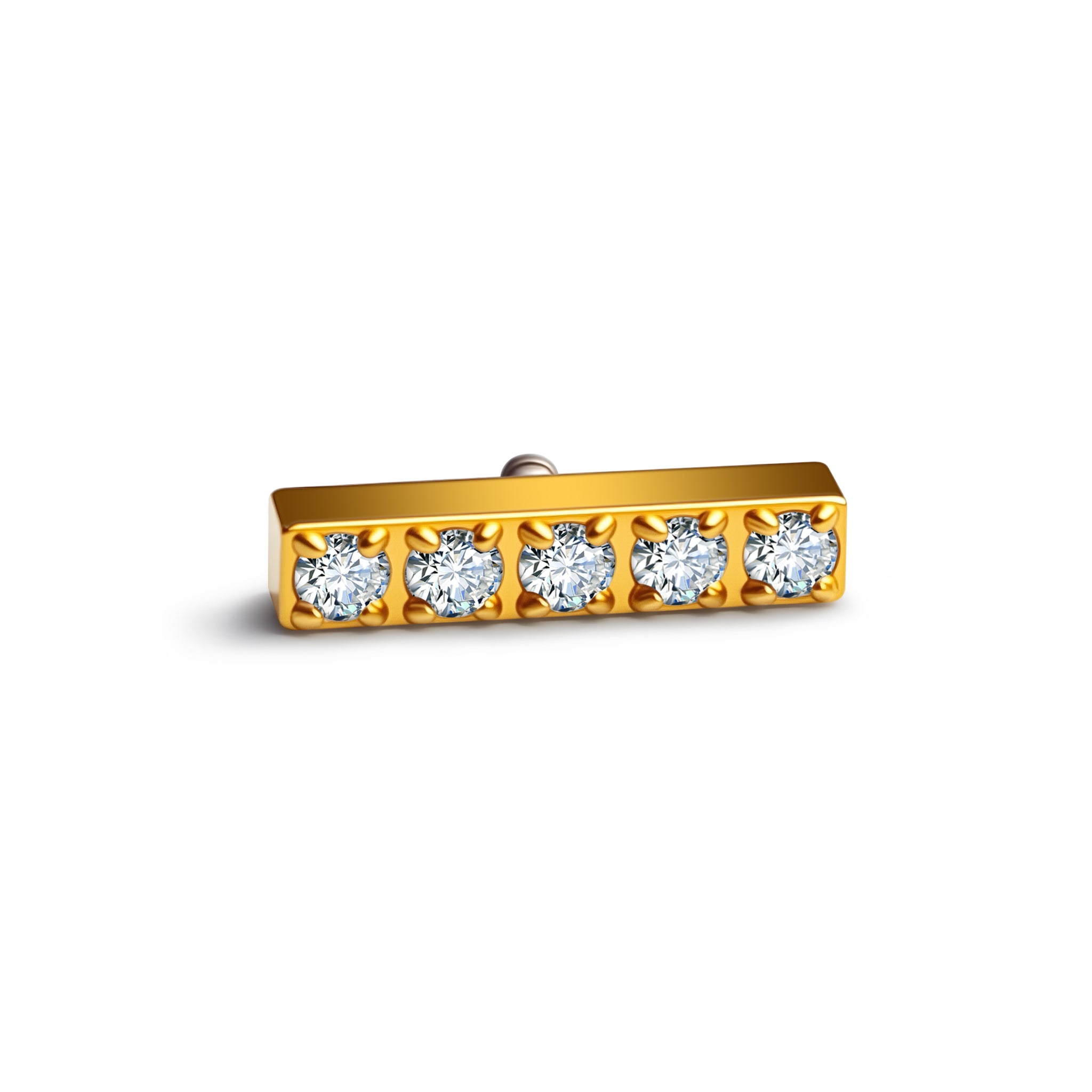 Kristallbalken — Titan Schmuck