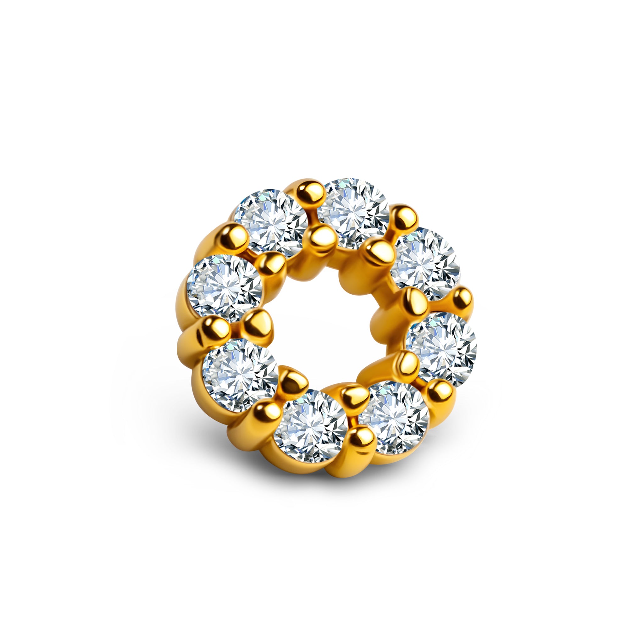 Kristallkreis — Titan Schmuck
